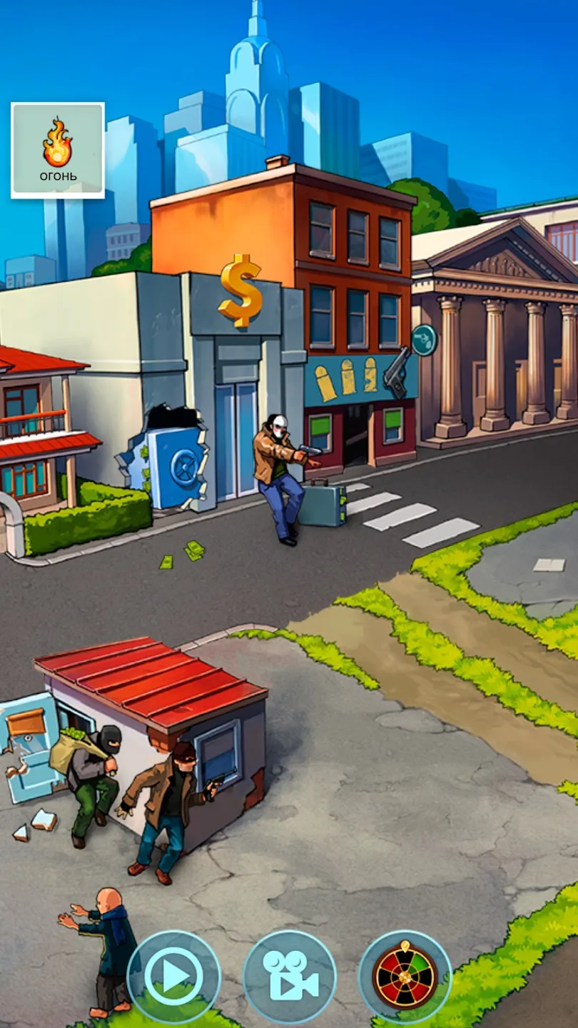 Doodle Mafia [мод: бесплатные покупки] Screenshot 2