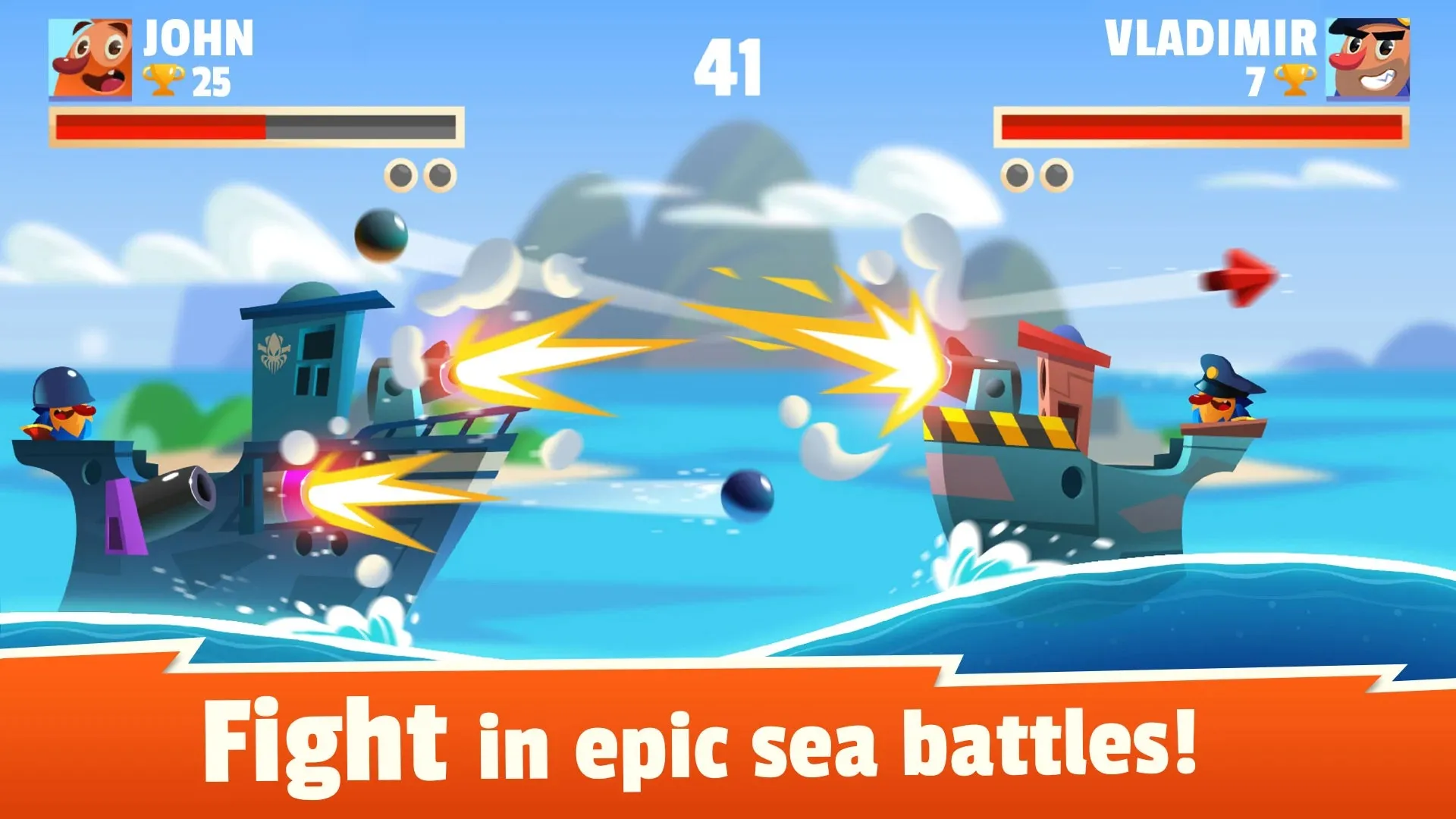 Oceans of Steel [мод: много денег] Screenshot 1
