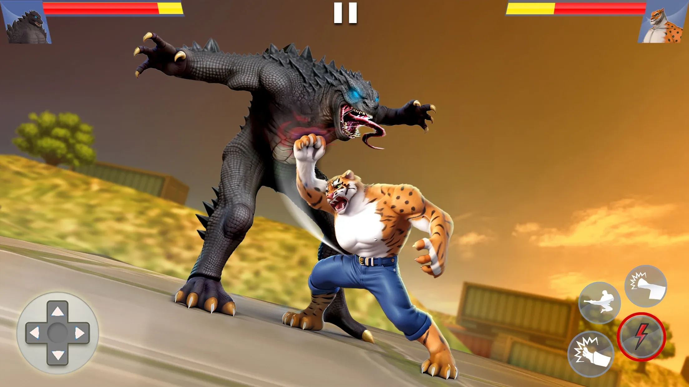 Kung Fu Animal v2.2.1 APK Мод (Бесплатные покупки) Screenshot 1