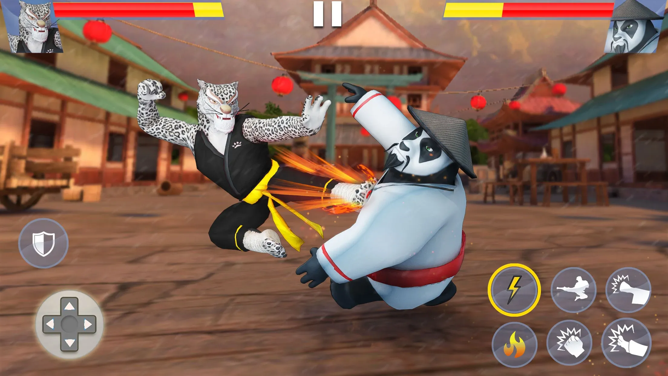 Kung Fu Animal v2.2.1 APK Мод (Бесплатные покупки) Screenshot 2