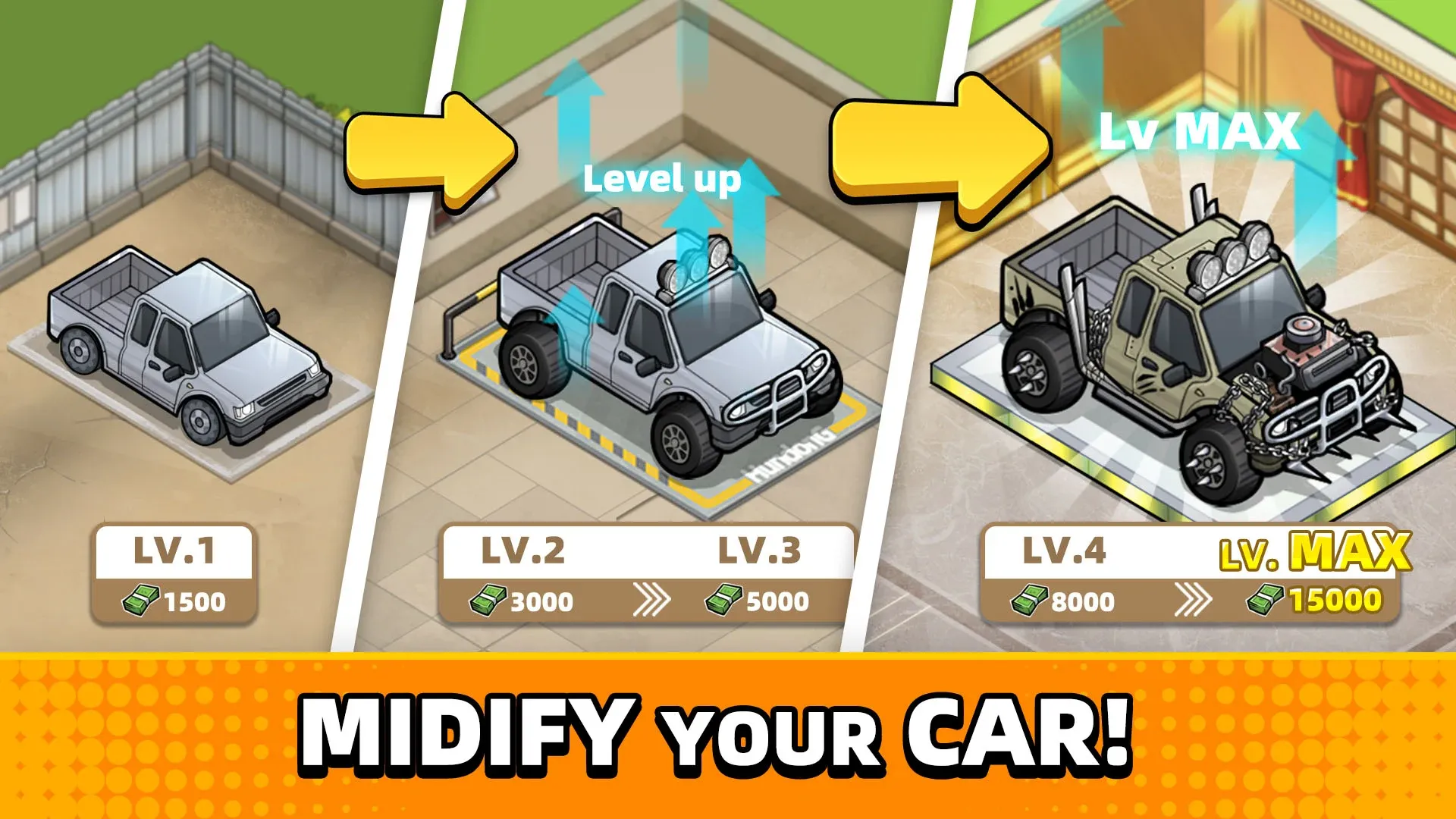 Used Car Tycoon Game v23.7.12 APK Мод (Много денег) Screenshot 2