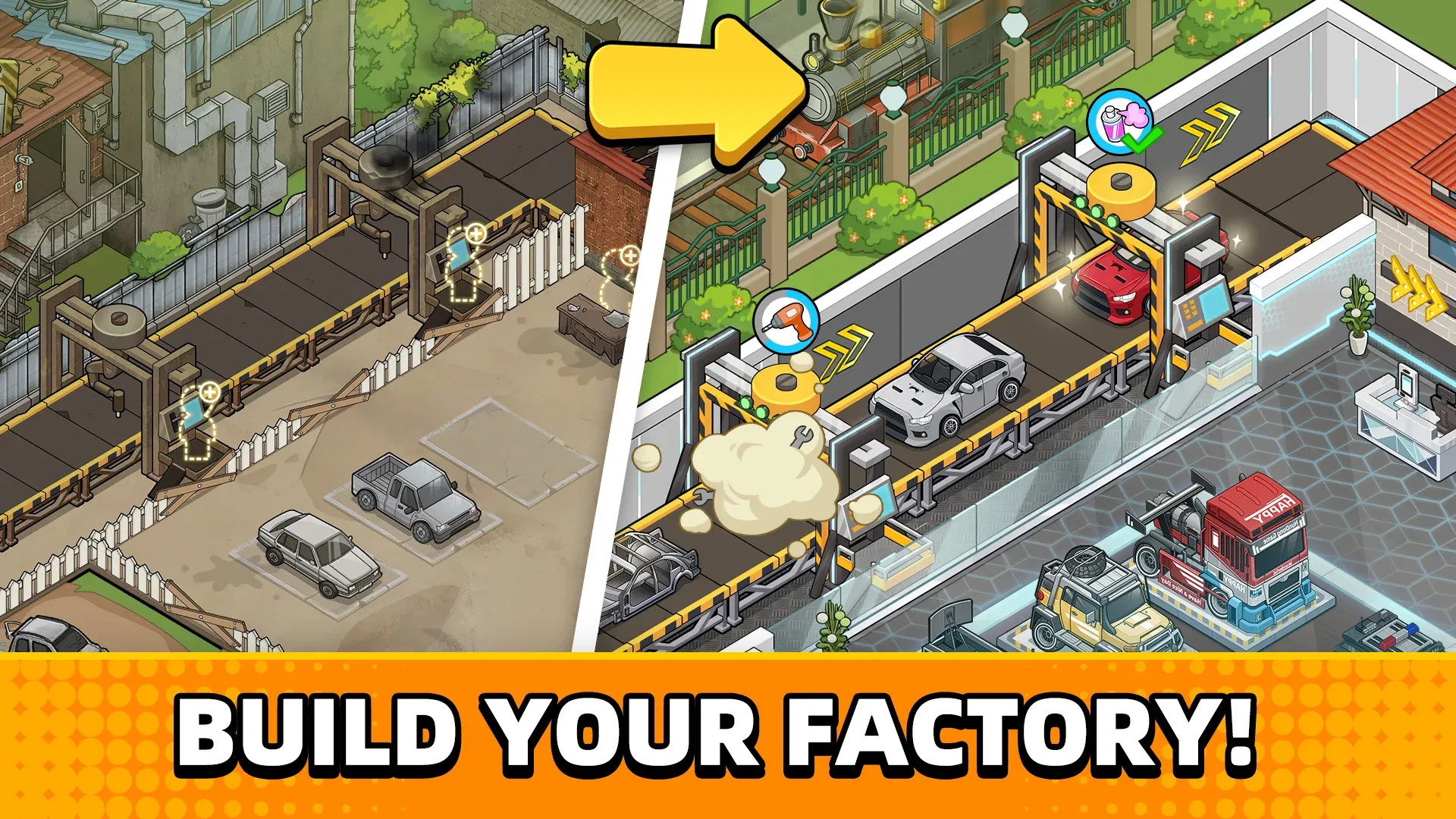 Used Car Tycoon Game v23.7.12 APK Мод (Много денег) Screenshot 3