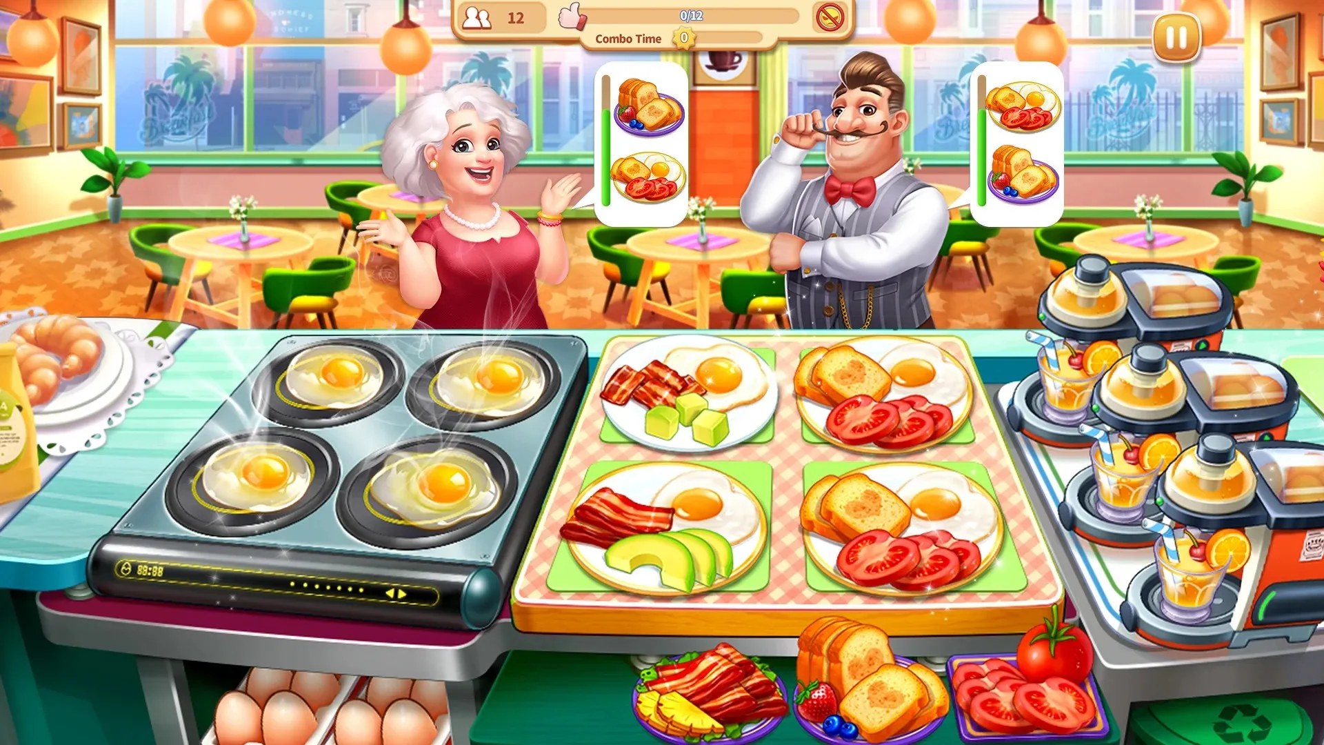 My Restaurant Cooking Home [мод: много денег] Screenshot 3