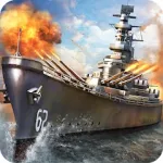 Скачать полную версию Атака военных кораблей 3D [мод: много денег] на Андроид