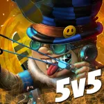 Взломанный Awakening of Heroes: MOBA 5v5 [мод: враги на миникарте] на Андроид