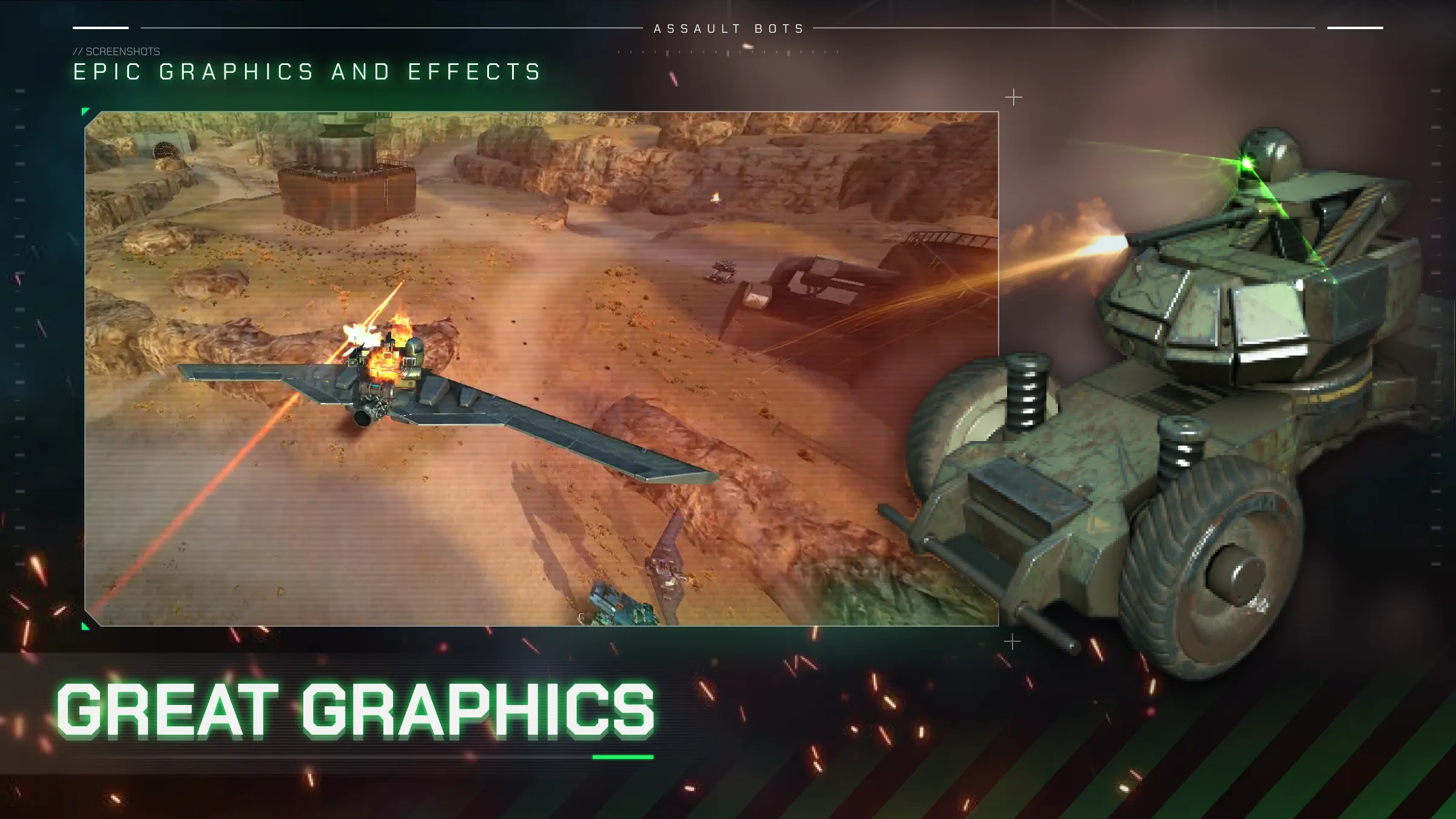 Assault Bots: Multiplayer v0.0.34 APK Мод (Всё открыто) Screenshot 5