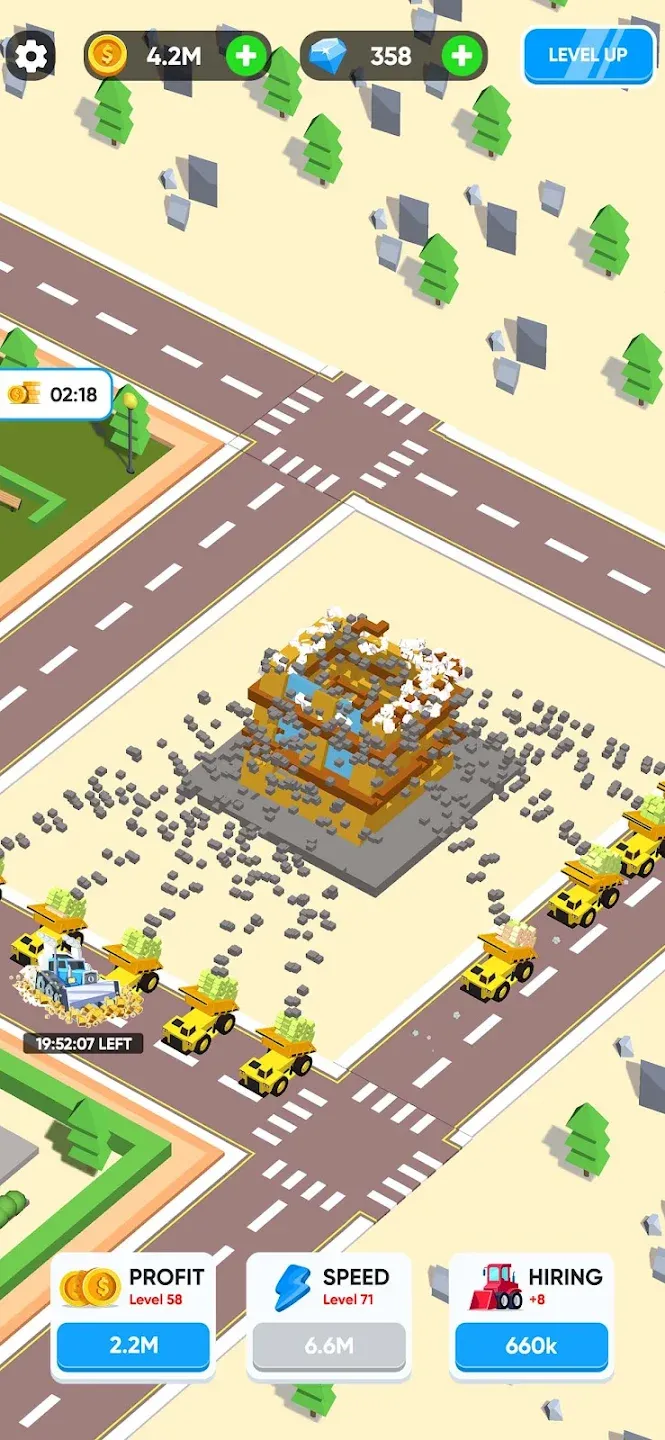 Dig Tycoon v3.3 APK Мод (Много денег) Screenshot 5