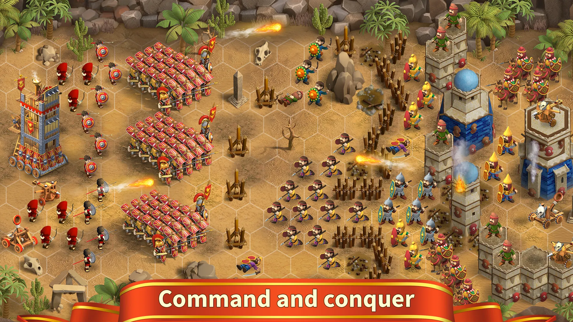 Rise of the Roman Empire v2.9.16 APK Мод (Много денег) Screenshot 2