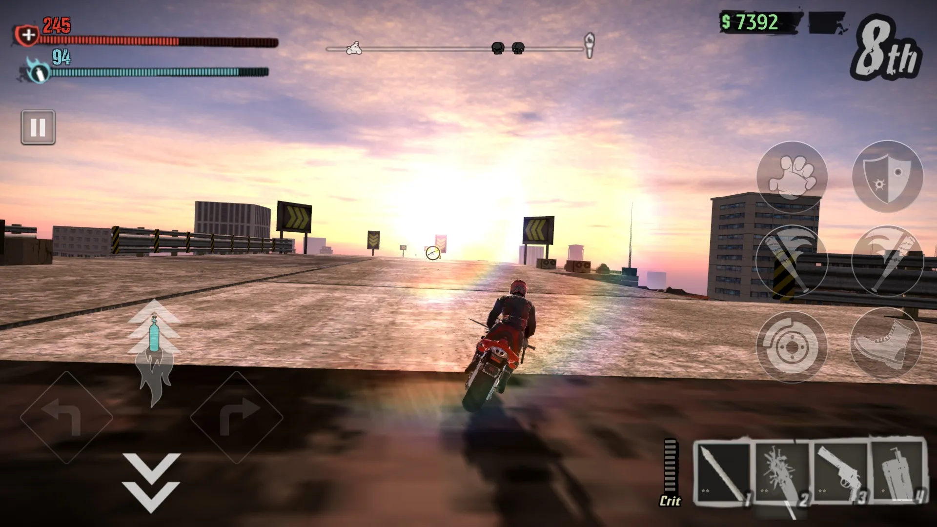 Road Redemption Mobile [мод: меню] Screenshot 3