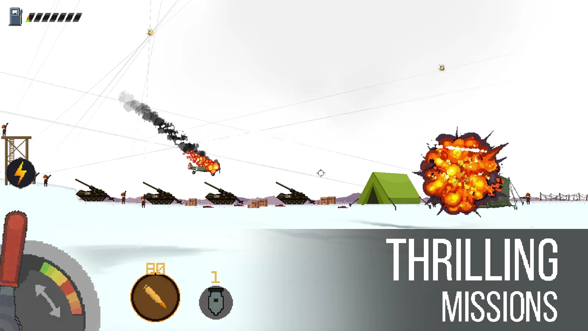 Warplanes Battle : симулятор [мод: много денег] Screenshot 2