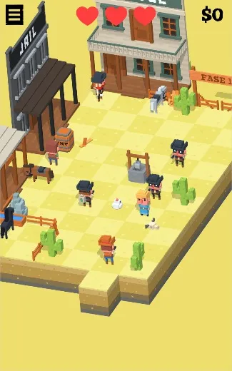 Westy West Cowboys [мод: много денег] Screenshot 2