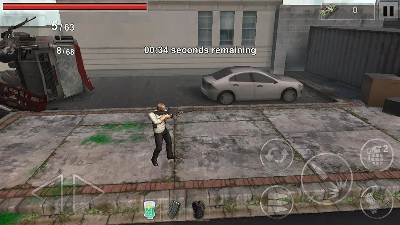 Граница Охотника на Зомби [мод: много денег] Screenshot 1