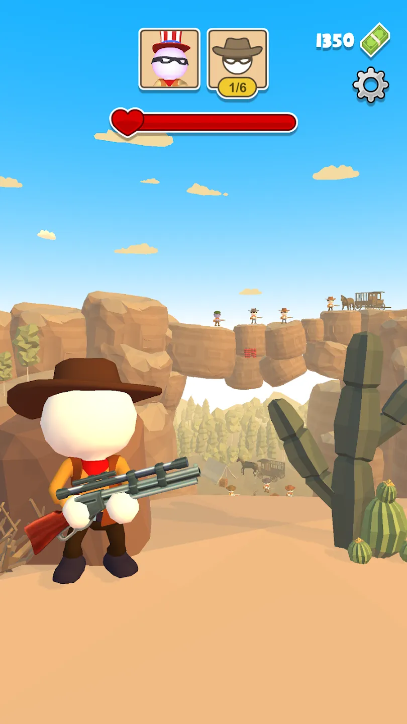 Western Sniper v3.3.8 APK Мод (Много денег) Screenshot 2