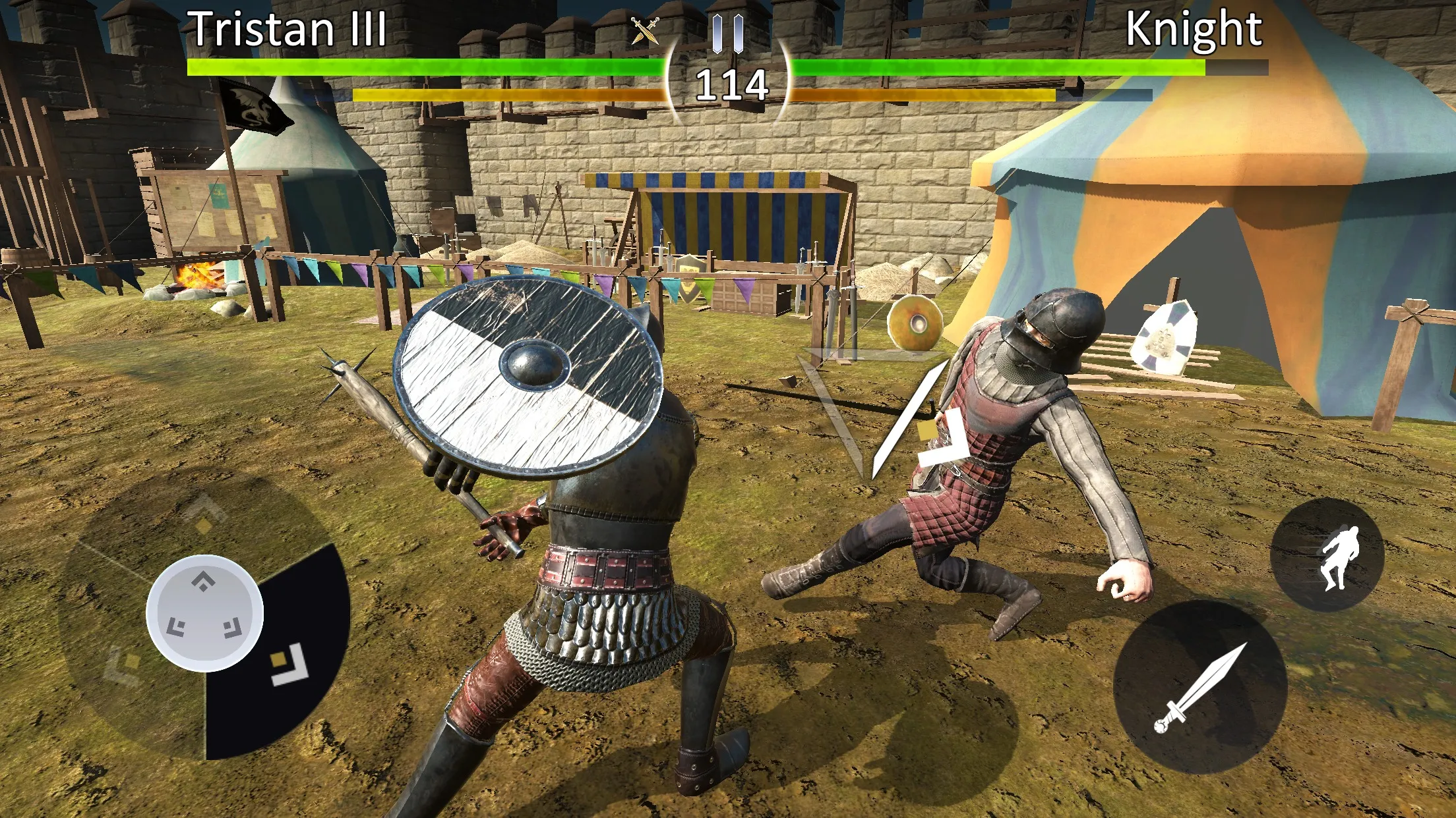Knights Fight 2: честь и слава [мод: меню] Screenshot 5