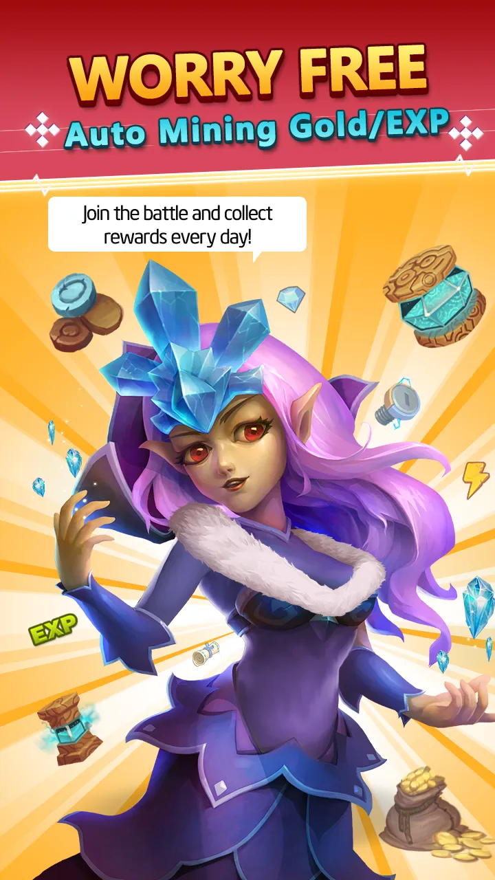 Soul Evolve: Epic Fantasy Hero v3.3.3 APK Мод (Меню, Автопобеда) Screenshot 2