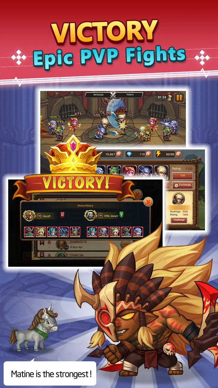 Soul Evolve: Epic Fantasy Hero v3.3.3 APK Мод (Меню, Автопобеда) Screenshot 3