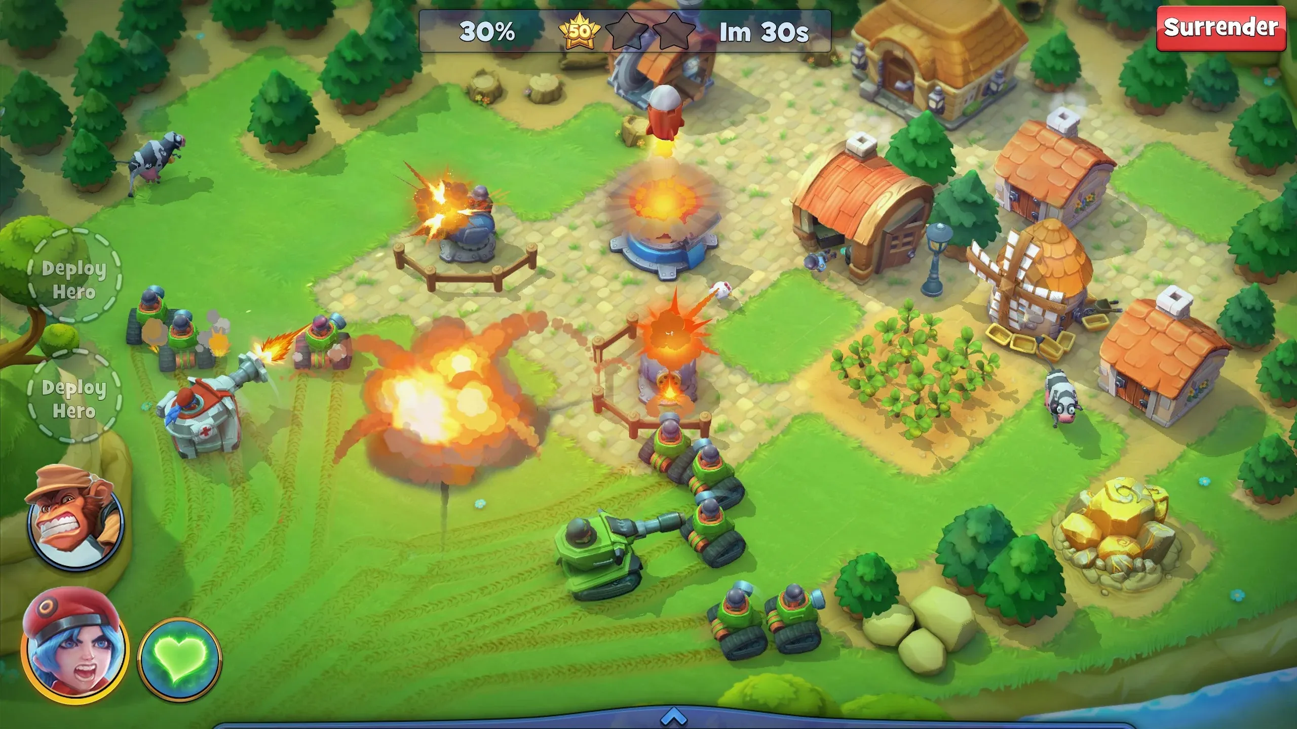 Fieldrunners Attack! Screenshot 2