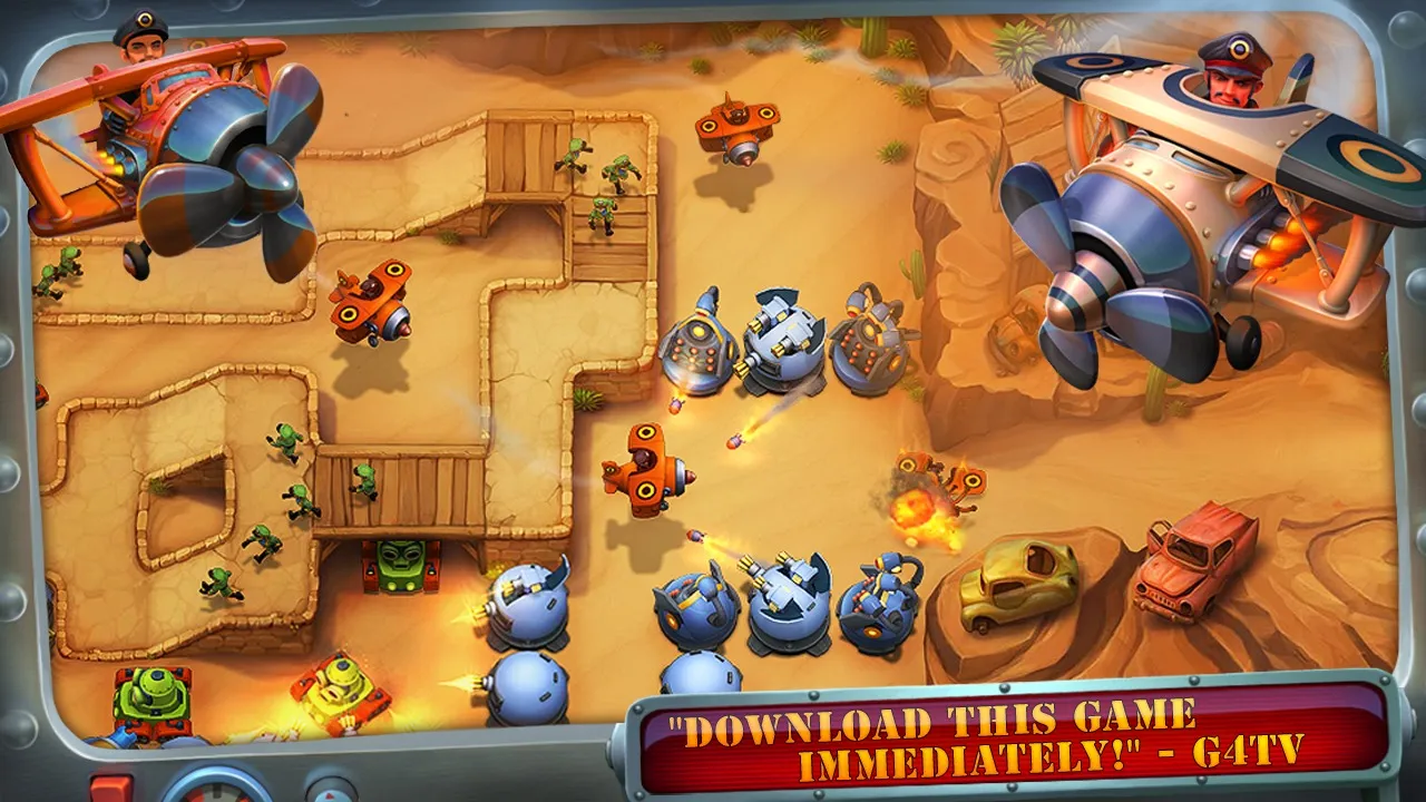 Fieldrunners 2 [мод: много денег] Screenshot 2