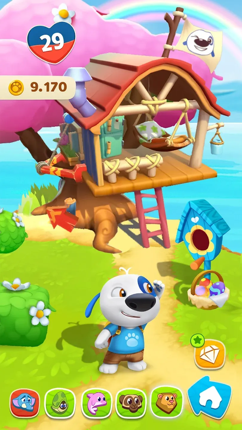 Мой Говорящий Хэнк v26.2.0.48082 APK Мод (Много денег) Screenshot 2