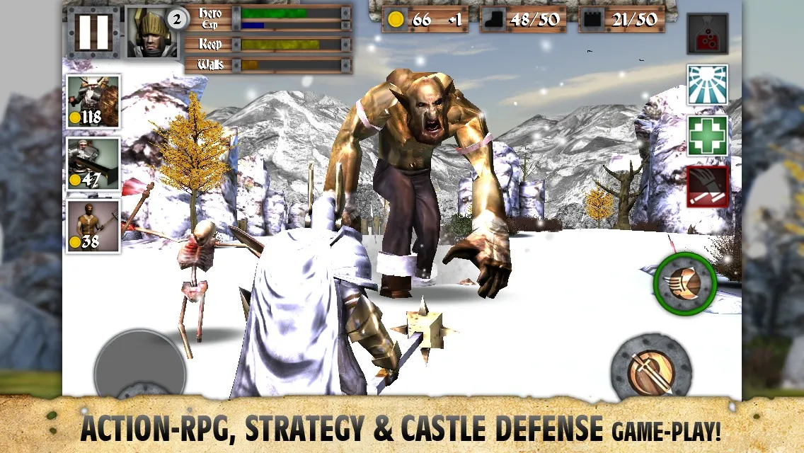 Heroes and Castles [мод: много денег] Screenshot 2