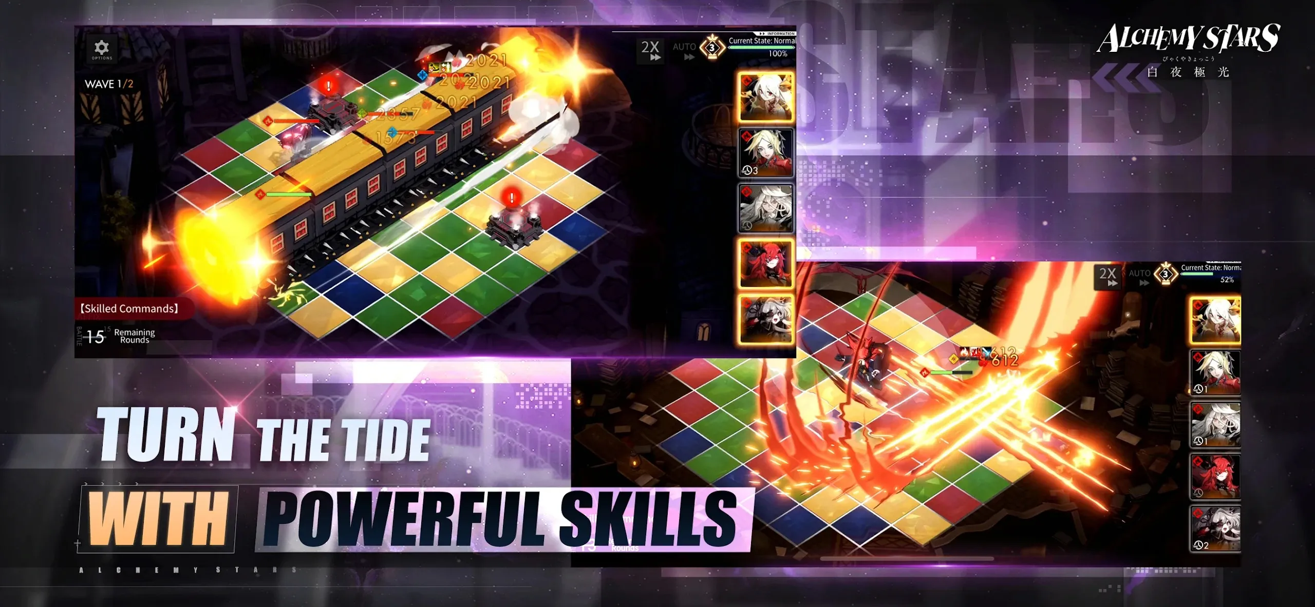 Alchemy Stars: Aurora Blast Screenshot 4 Alchemy Stars: Aurora Blast Screenshot 4