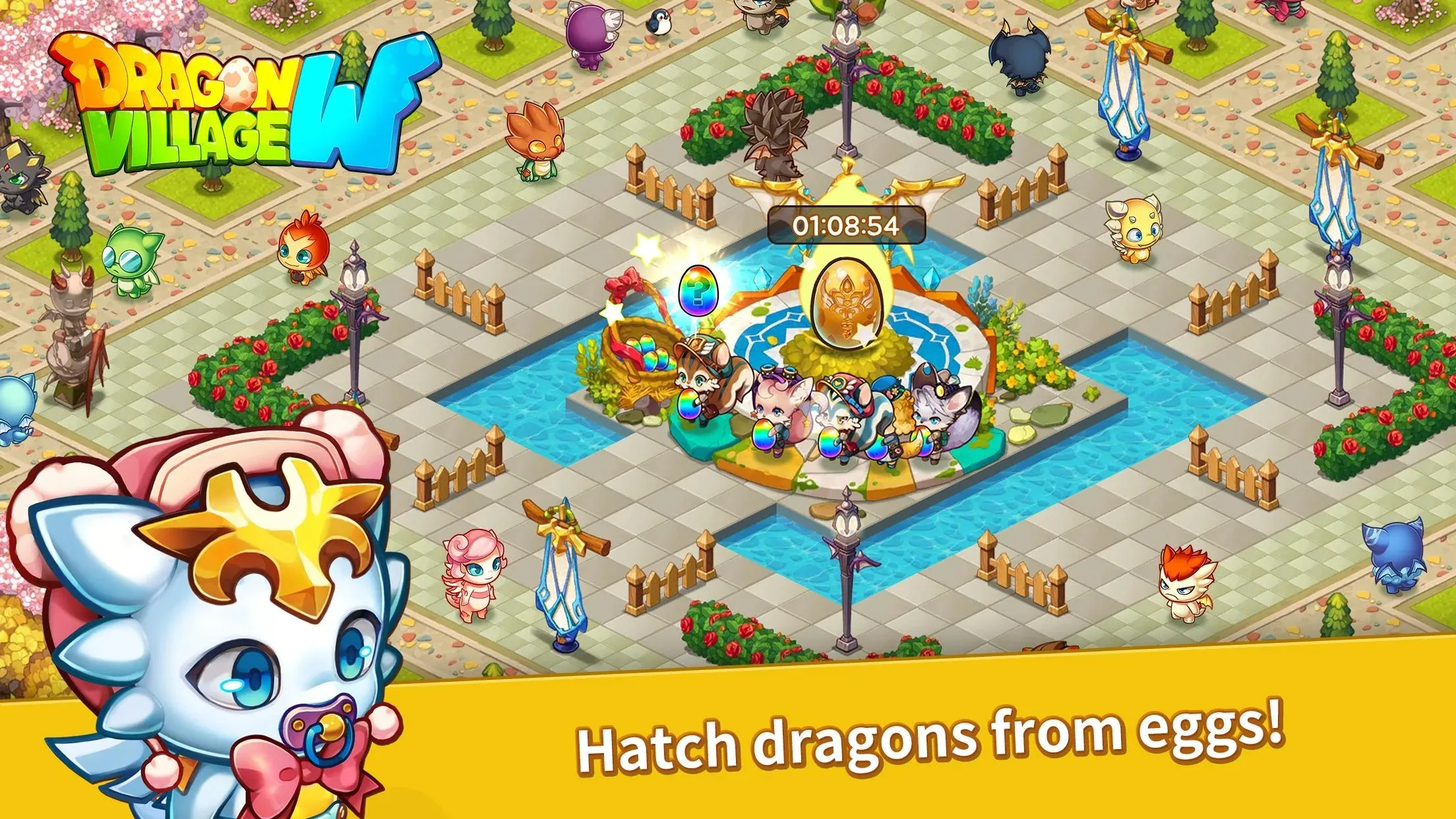 Dragon Village W [мод: много денег] Screenshot 3