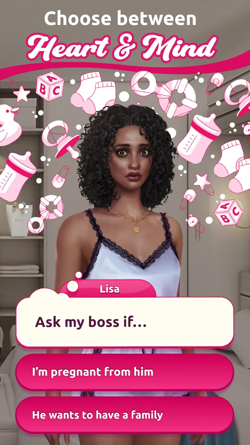 Love Saga: Romantic story game [мод: без рекламы] Screenshot 3