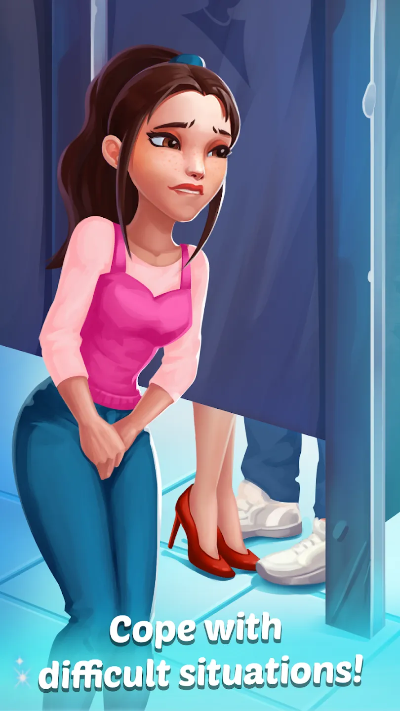 Family Town: Интерьер и мода v23.20 APK Мод (Меню, Много денег) Screenshot 1
