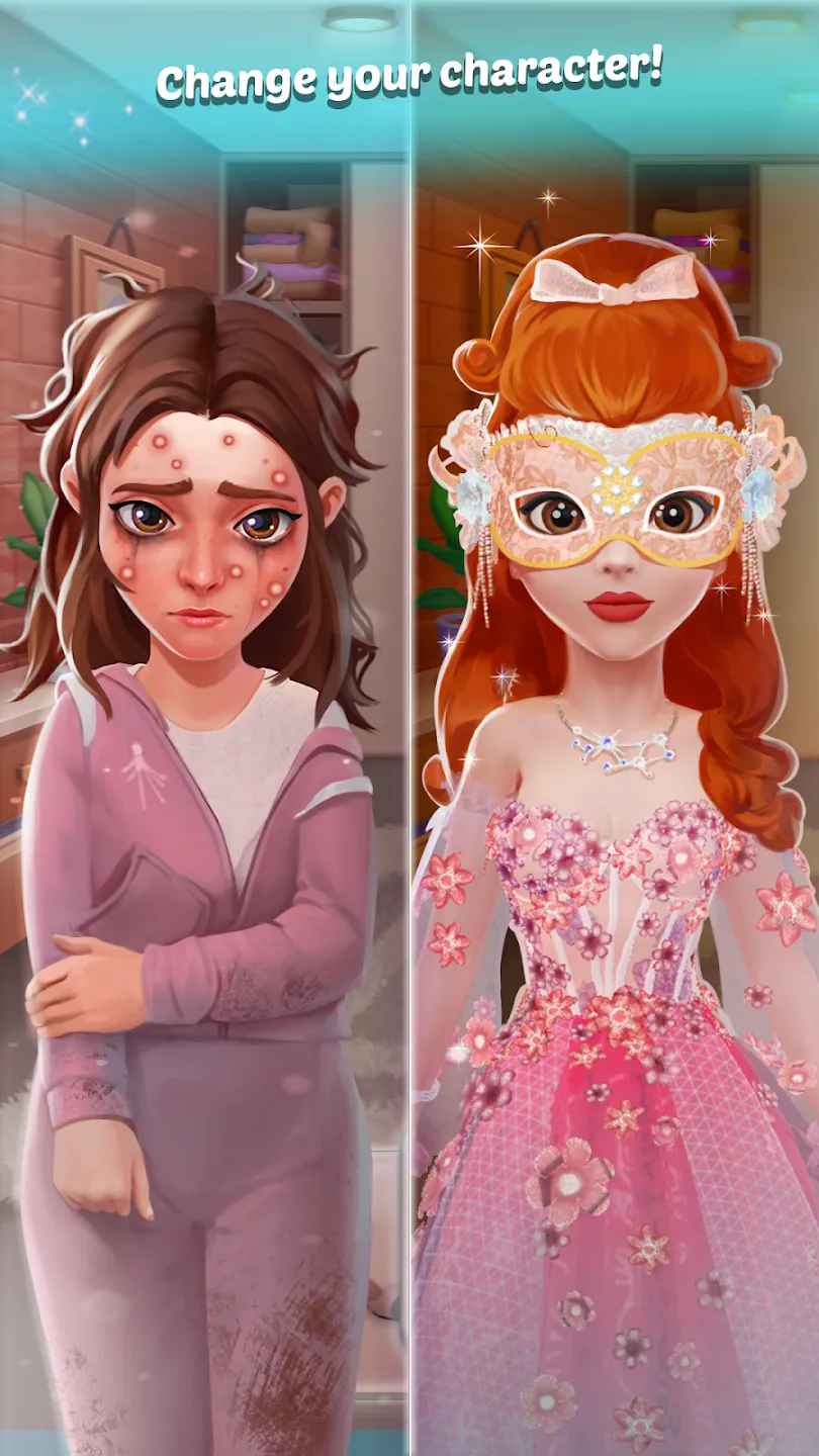 Family Town: Интерьер и мода v23.20 APK Мод (Меню, Много денег) Screenshot 4
