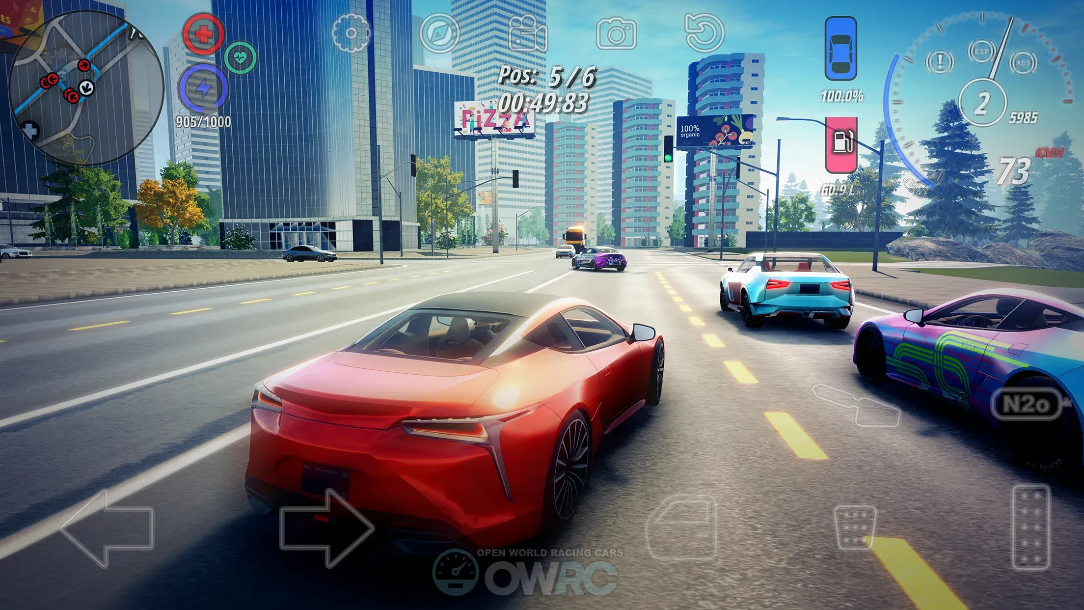 OWRC: Гонки с открытым миром v1.0286 APK Мод (Меню, Всё открыто, Без рекламы) Screenshot 2