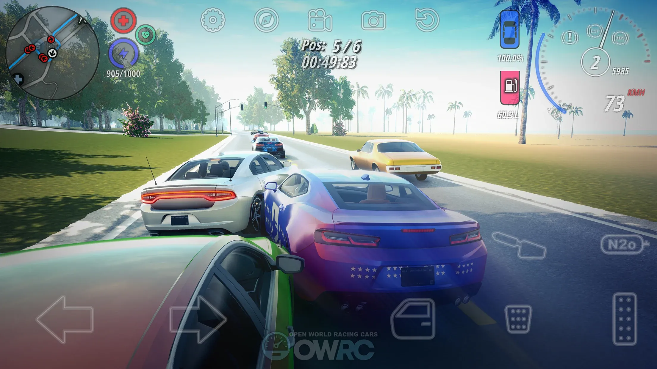 OWRC: Гонки с открытым миром v1.0286 APK Мод (Меню, Всё открыто, Без рекламы) Screenshot 3