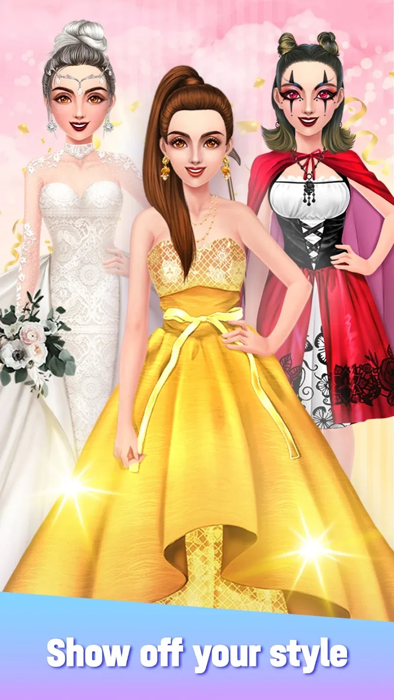 Мода стилист: макияж, одевалки v3.5.3 APK Мод (Много денег) Screenshot 4