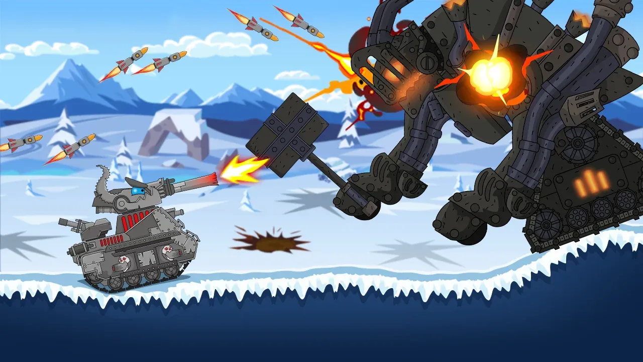 Tank Combat: War Battle v4.1.17 APK Мод (Меню, Много денег, Режим бога) Screenshot 5 Tank Combat: War Battle v4.1.17 APK Мод (Меню, Много денег, Режим бога) Screenshot 5