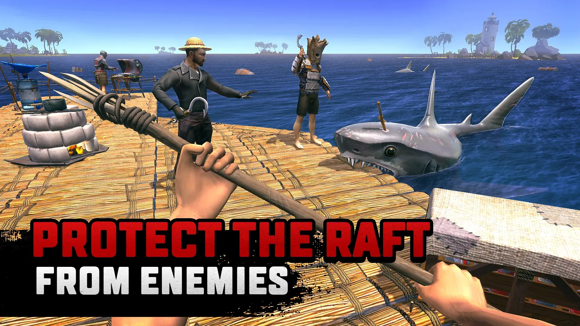 Raft® Survival: Мультиплеер v10.9.1 APK Мод (Бесплатные награды) Screenshot 3