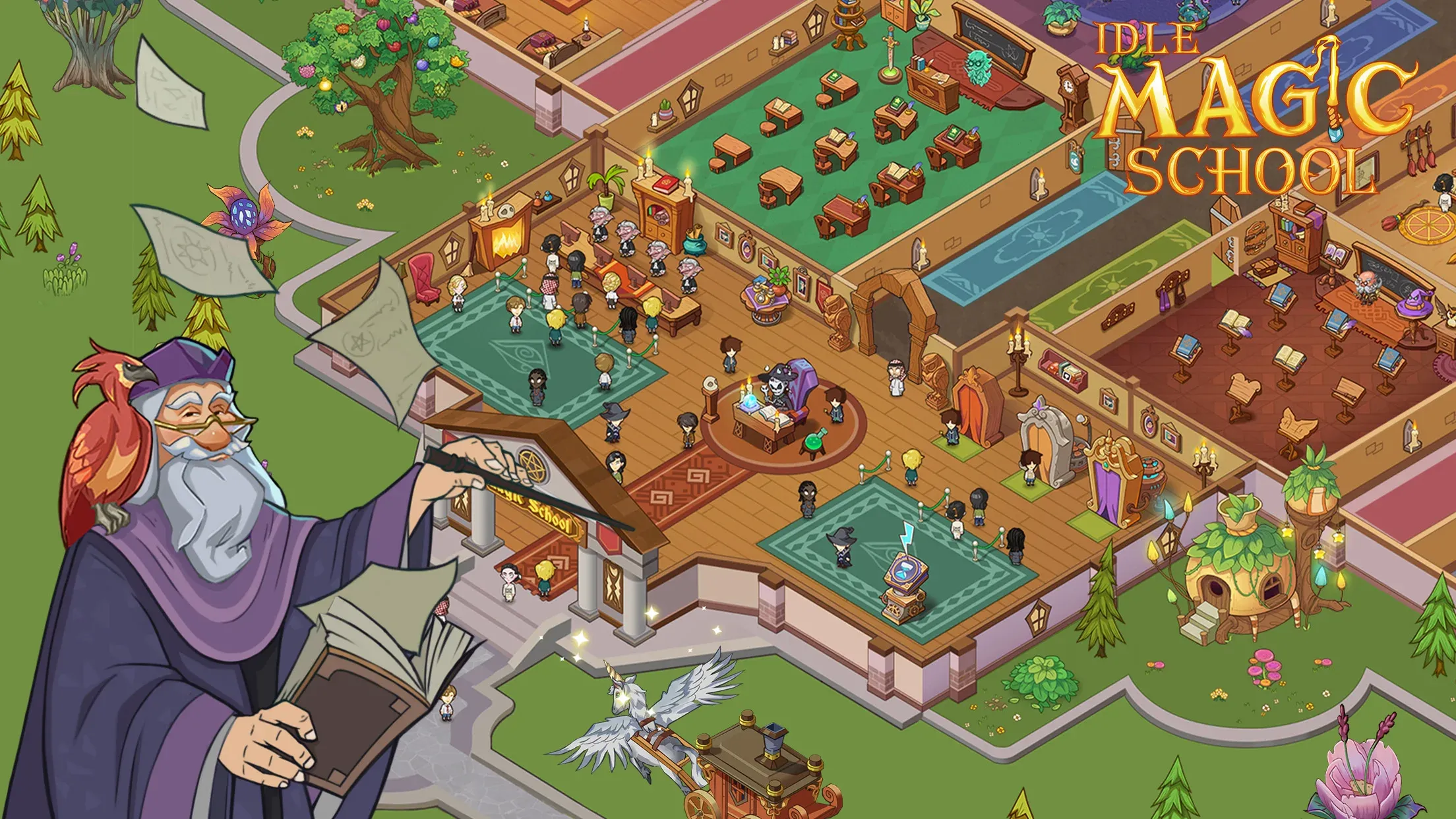 Магическая Школа v3.1.6 APK Мод (Много денег) Screenshot 1