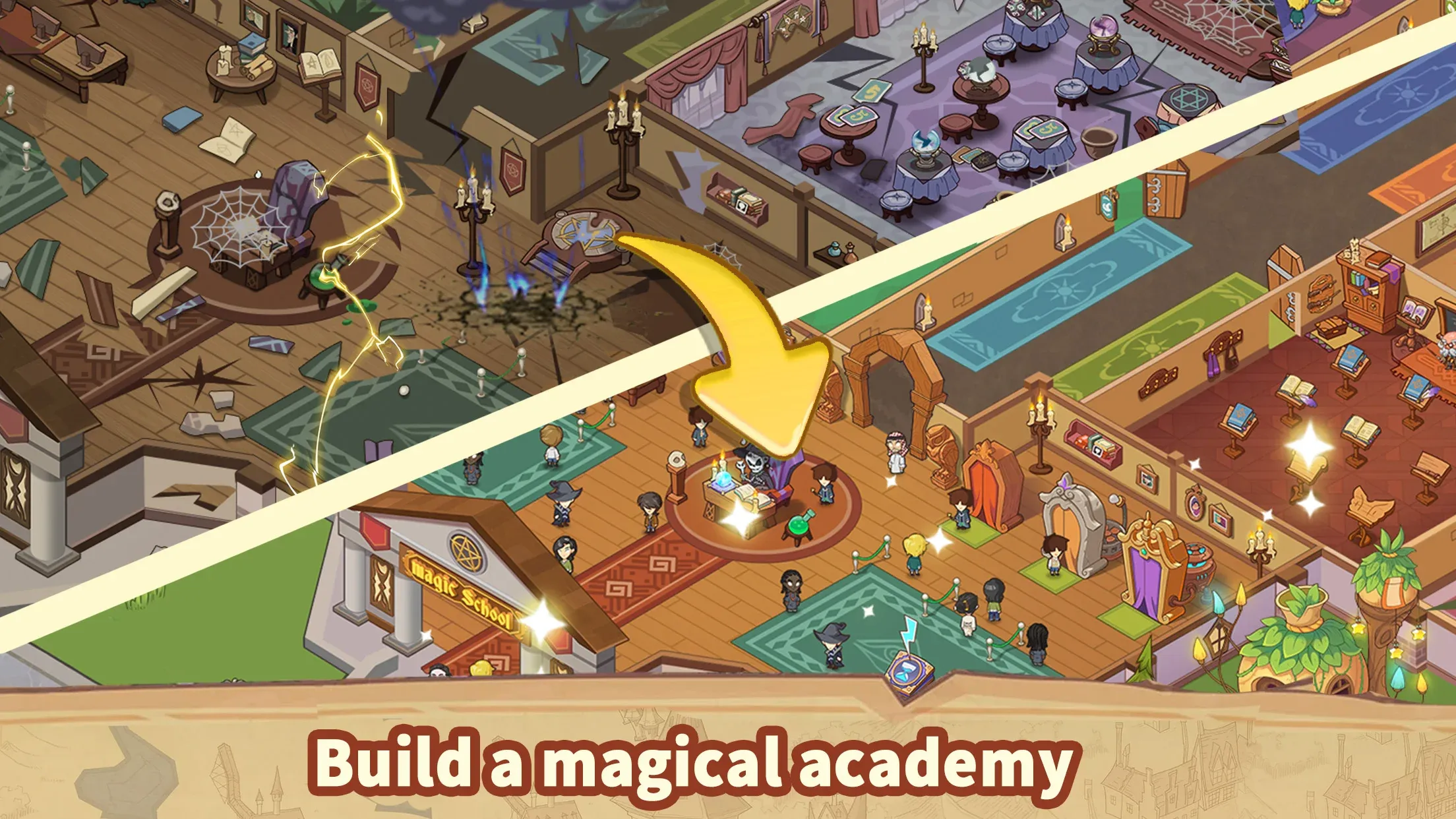 Магическая Школа v3.1.6 APK Мод (Много денег) Screenshot 2