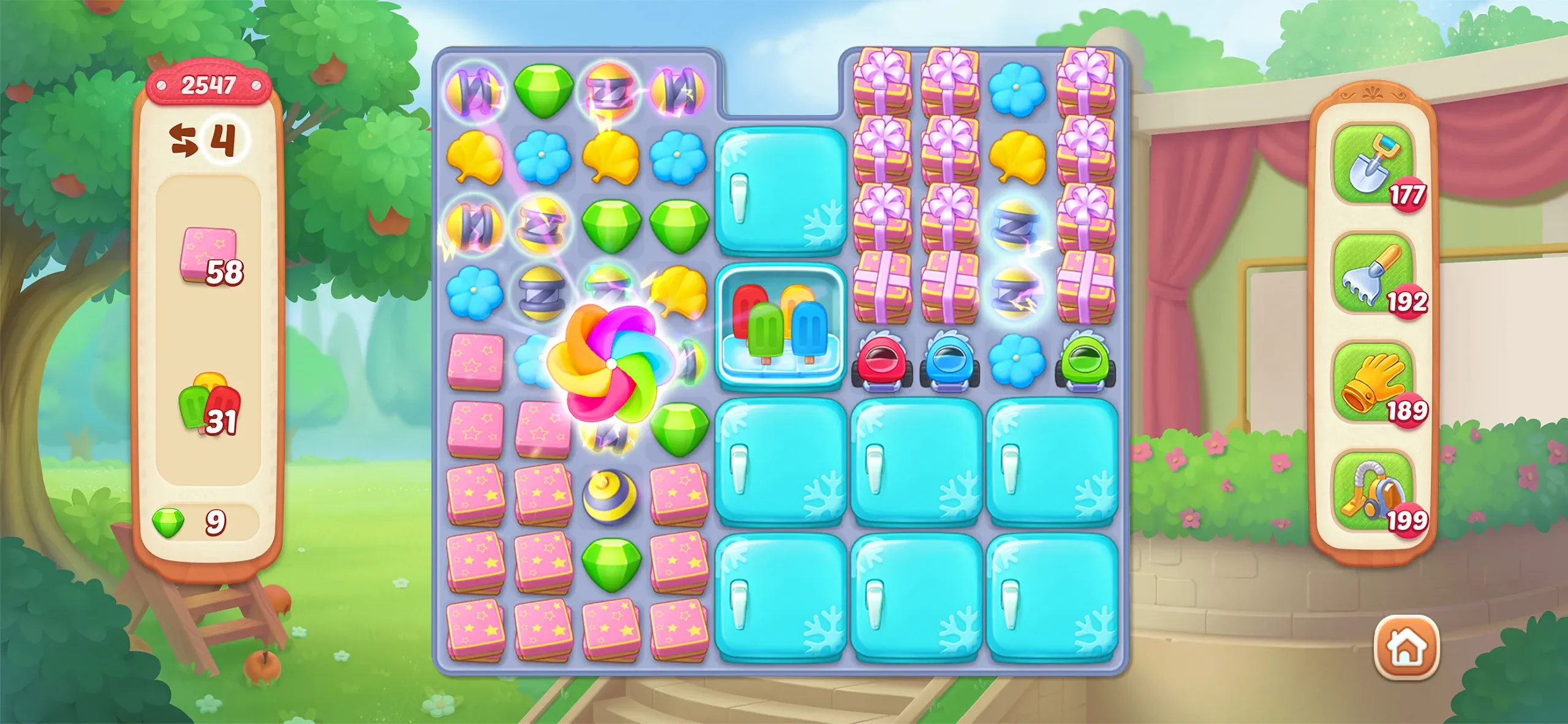 Garden Affairs v2.10000.105151644 APK Мод (Меню, Много денег, Множитель уровня) Screenshot 4