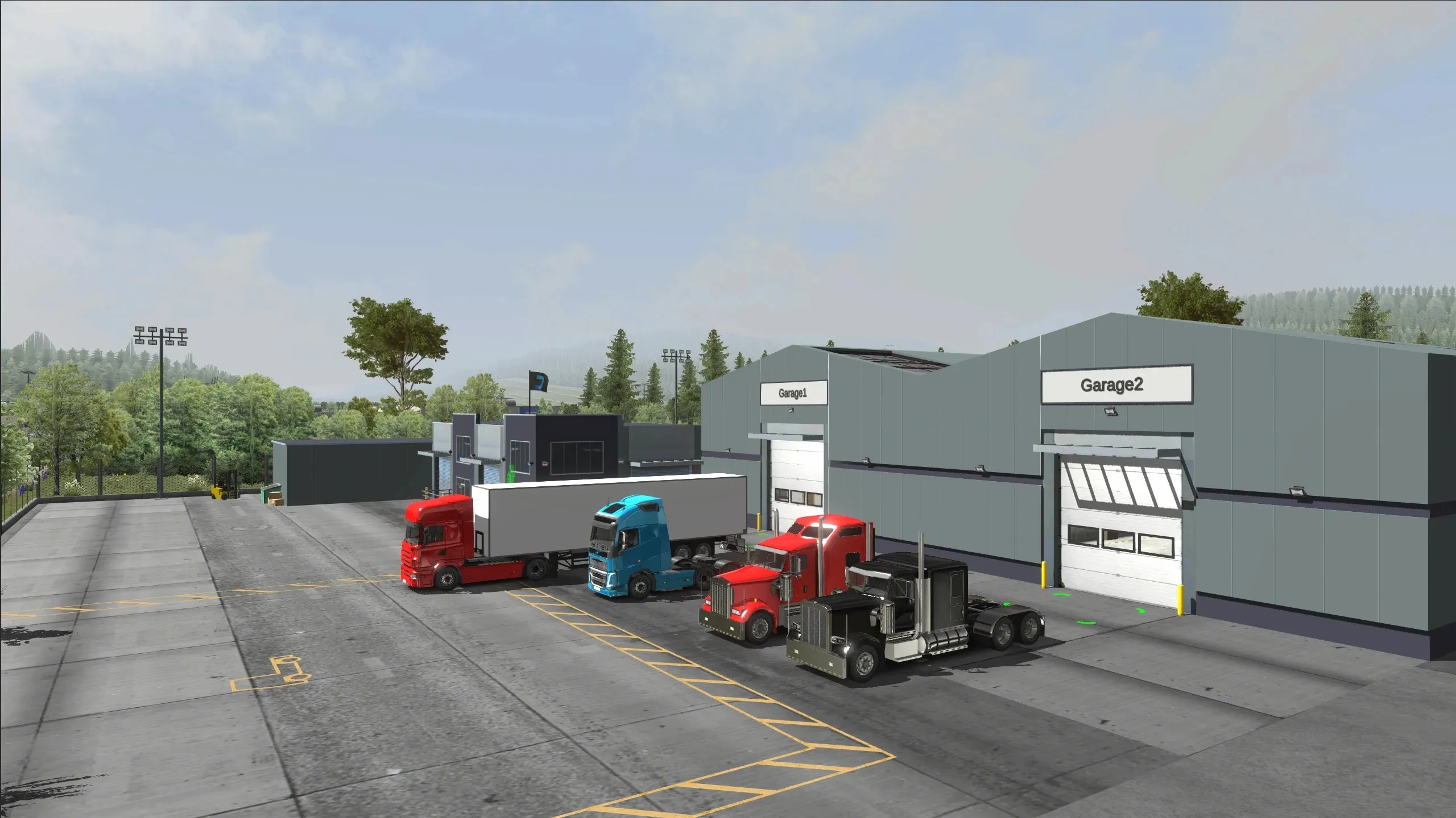 Universal Truck Simulator [мод: много денег] Screenshot 1