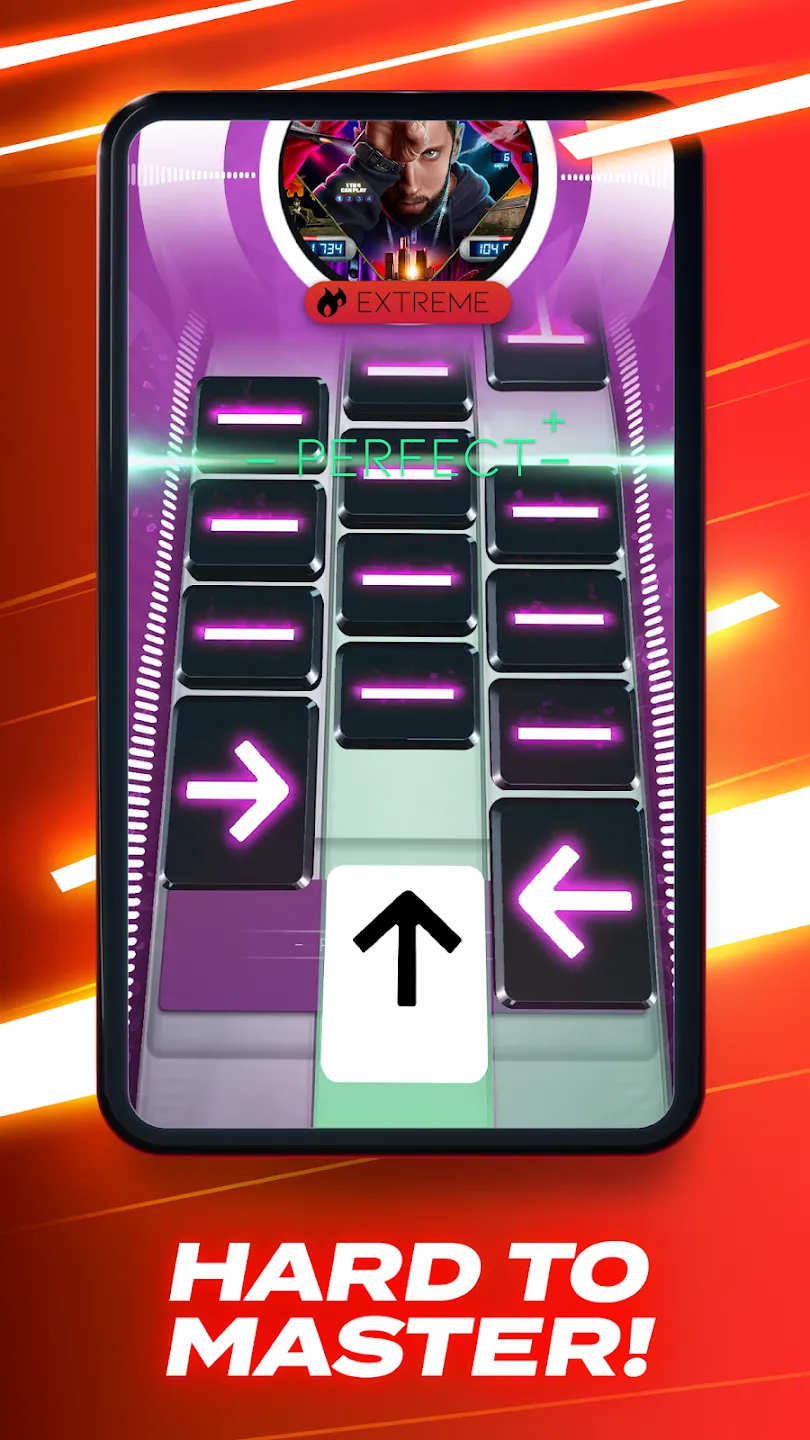 Beatstar - прикоснись к музыке v36.1.4.9545 APK Мод (Меню, Всегда идеально, Много очков) Screenshot 3