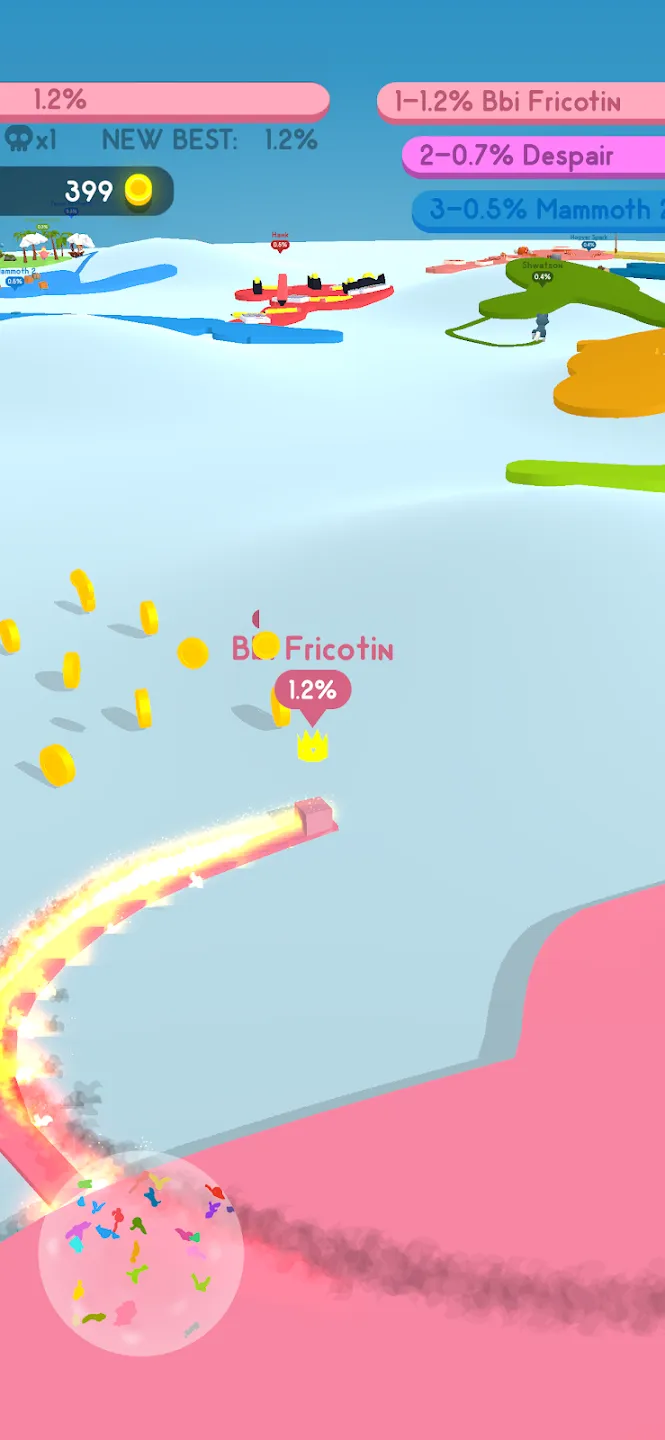 Paper.io 4 v1.20.3 APK Мод (Много денег) Screenshot 2