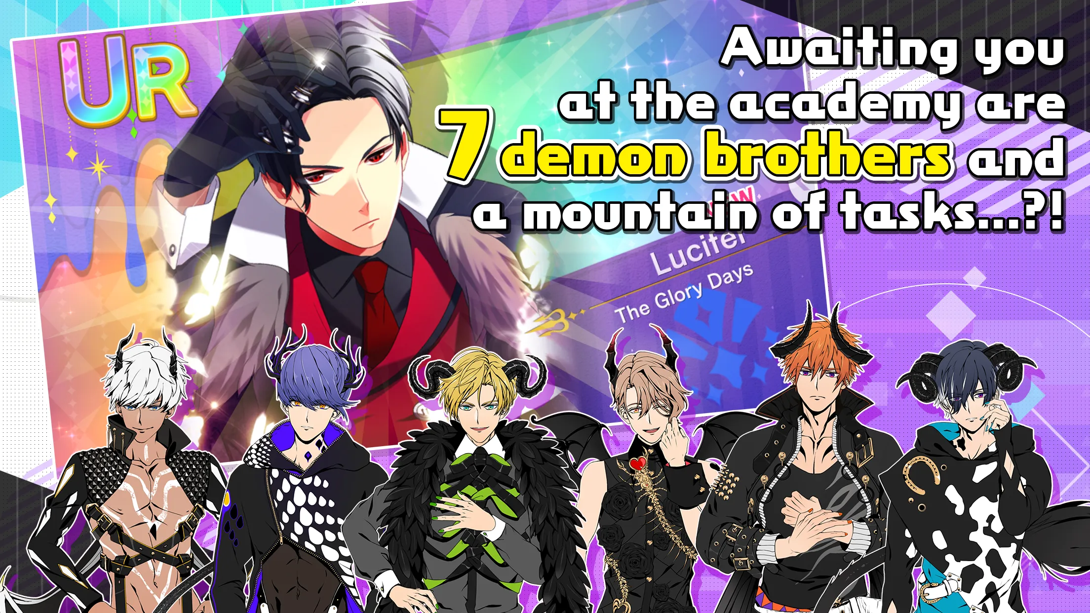 Obey Me! Anime Otome Sim v9.0.11 APK Мод (Меню, Заморозить навыки врага, Высокий урон) Screenshot 2