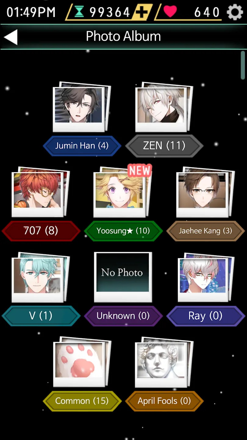 Mystic Messenger v1.23.14 APK Мод (Много денег) Screenshot 2