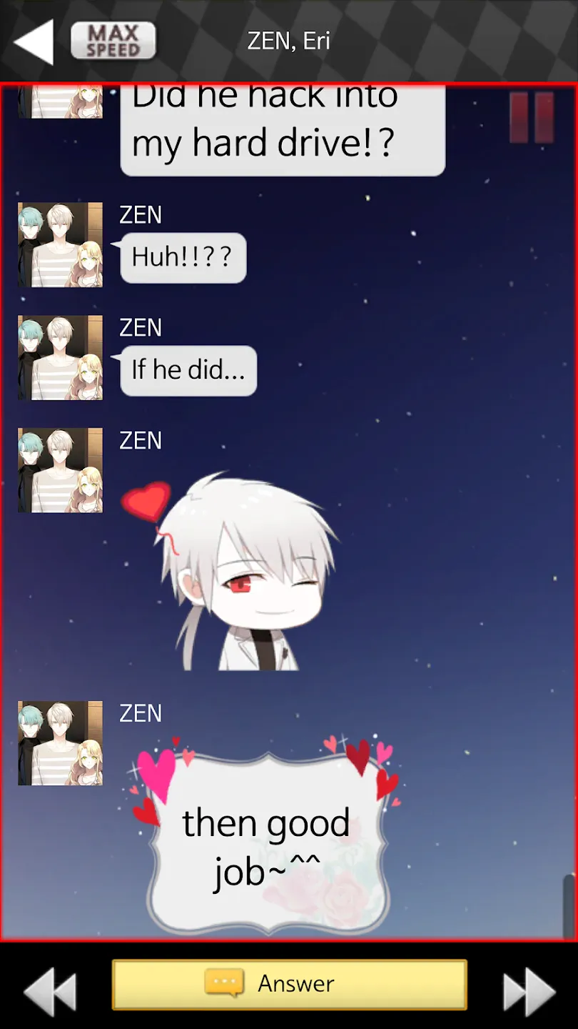Mystic Messenger v1.23.14 APK Мод (Много денег) Screenshot 3