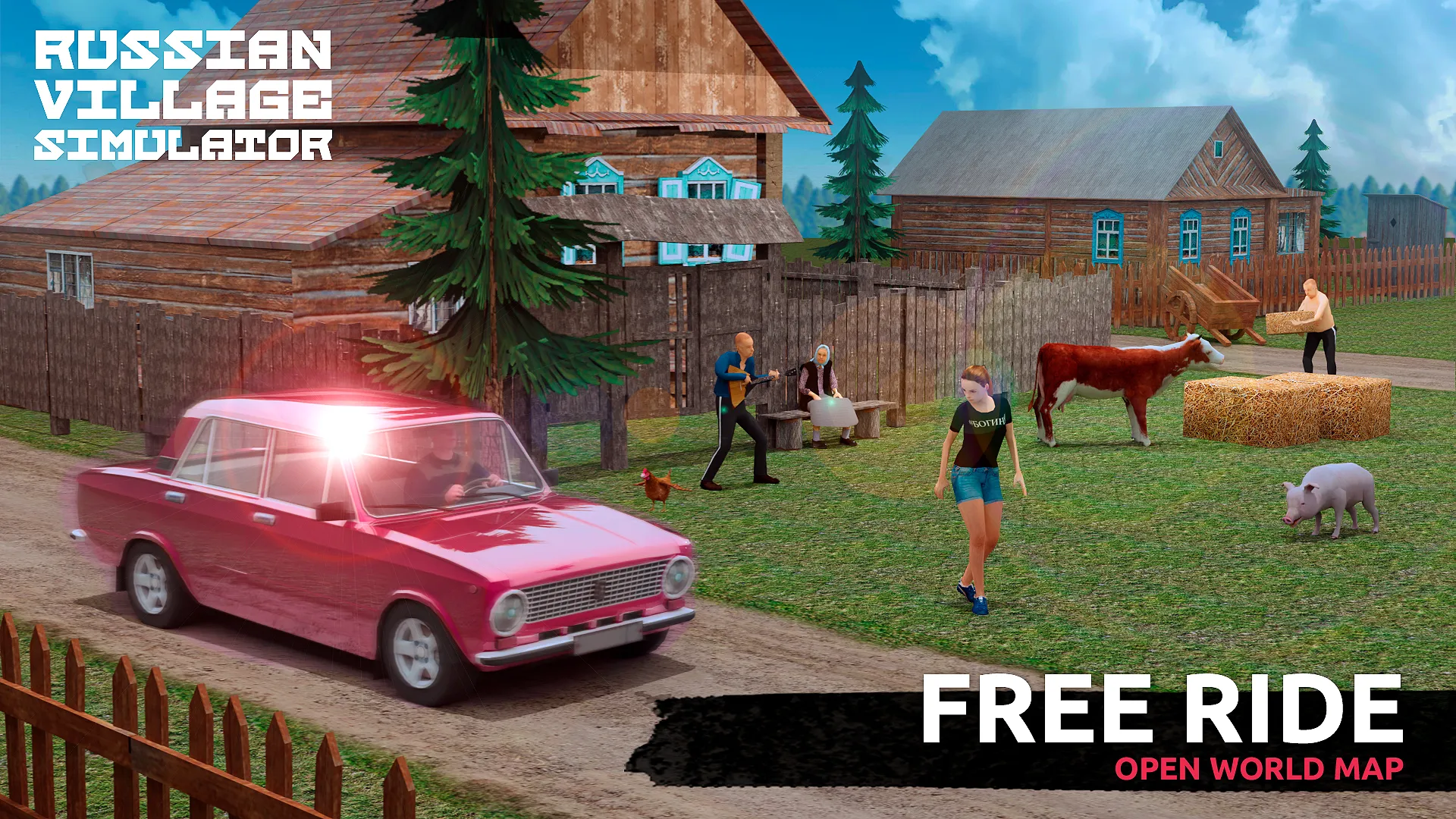 Симулятор Русской Деревни 3D v2.0.3 APK Мод (Много денег) Screenshot 2