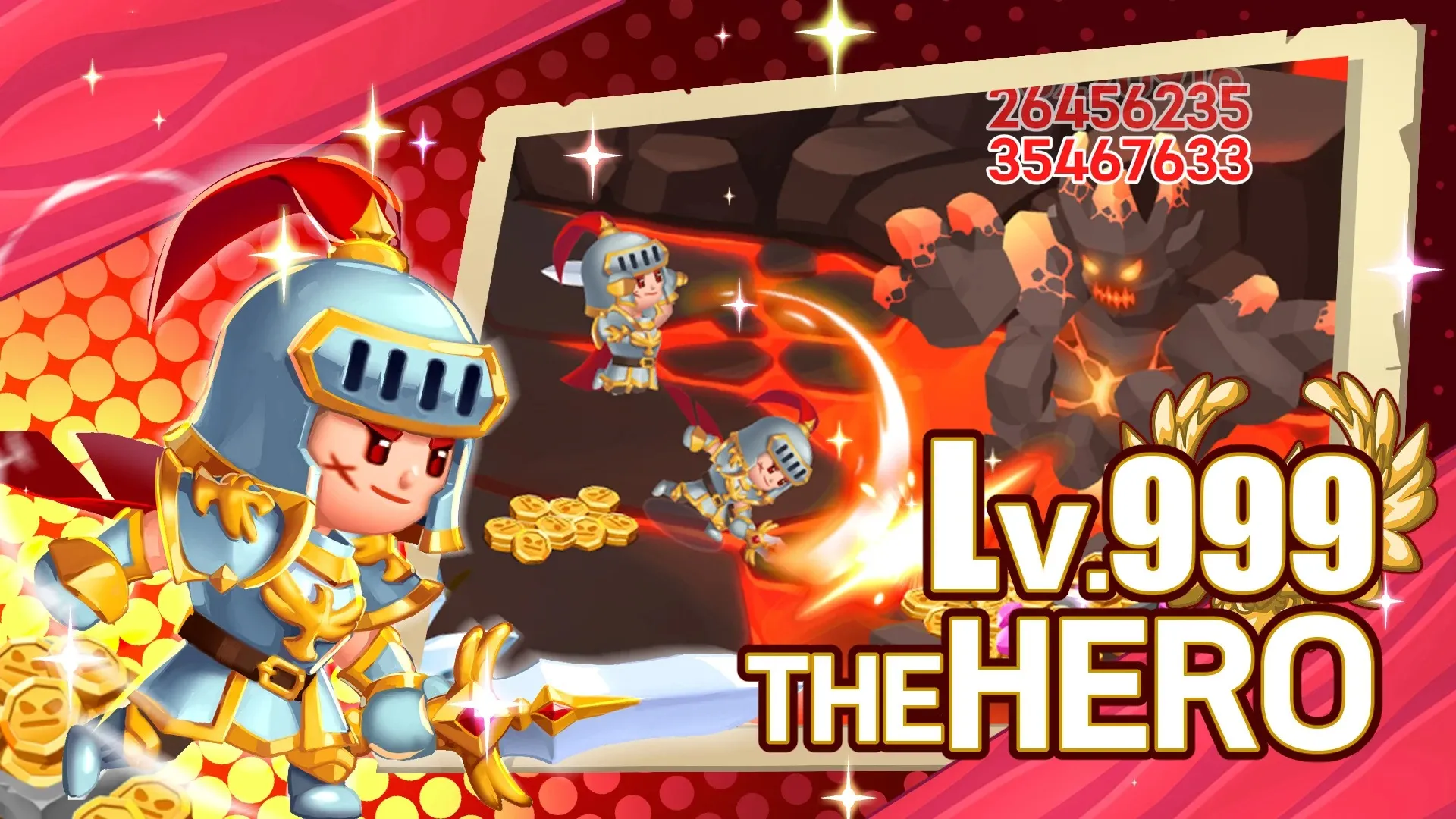 Idle Heroes Tycoon [мод: много денег] Screenshot 2