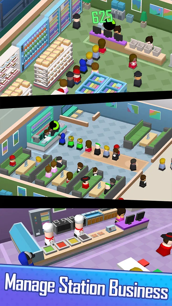 Idle Raiway Tycoon v1.59 APK Мод (Много денег) Screenshot 2
