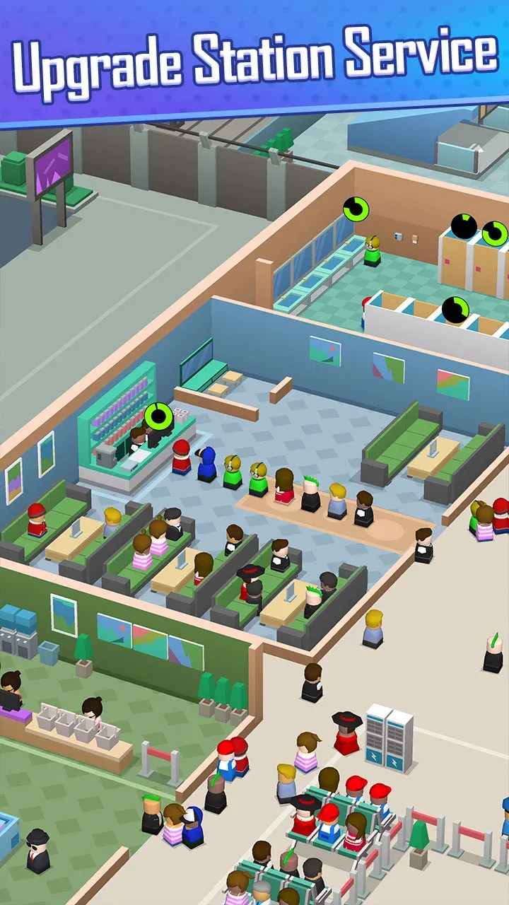 Idle Raiway Tycoon v1.59 APK Мод (Много денег) Screenshot 5