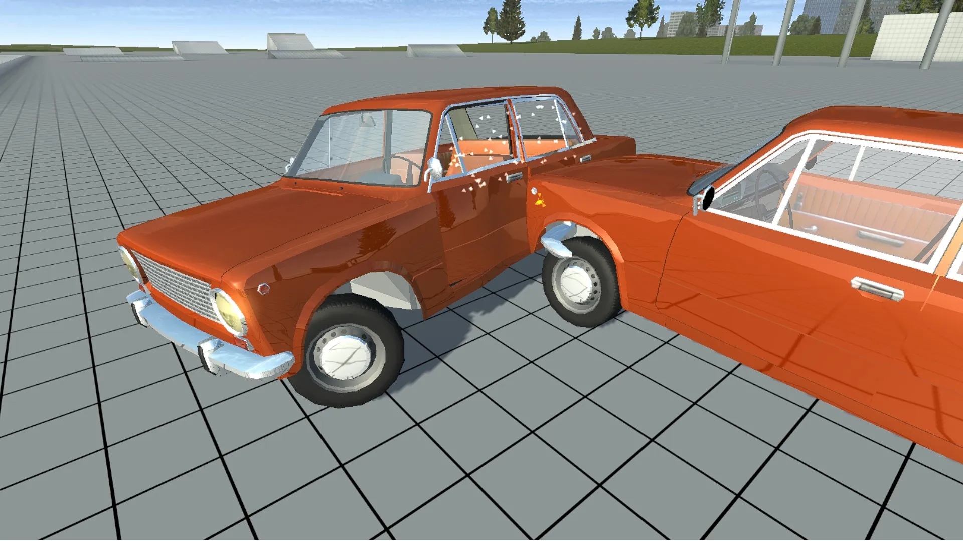 Simple Car Crash Physics Sim Screenshot 3