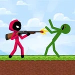Скачать полную версию Stick vs Zombies Мод (Меню, Режим бога, Много денег) на Андроид