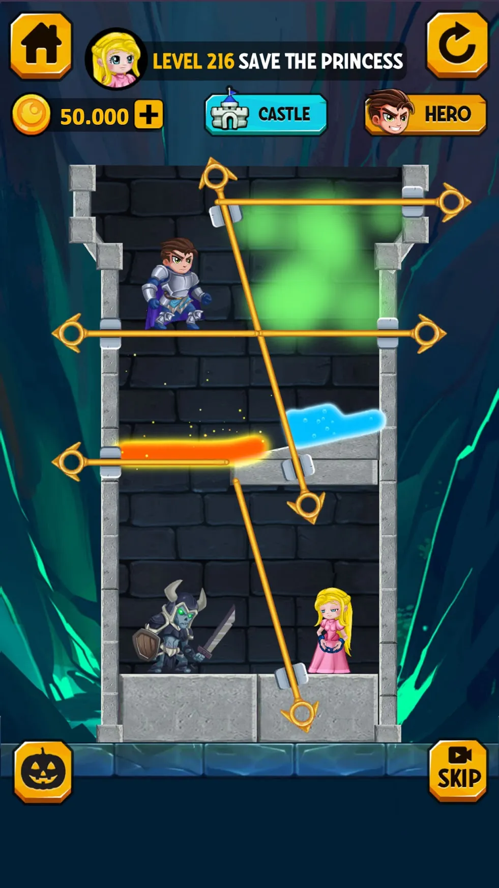 Rescue Hero: Pull The Pin [мод: много денег] Screenshot 5